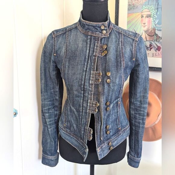Citizens Of Humanity Blue Denim Jacket - Picture 1 of 12